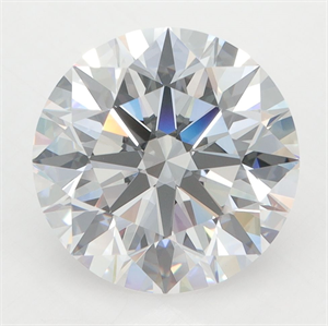 Picture of Lab Grown Diamond 5.00 Carats, Round with Excellent Cut, D Color, VVS1 Clarity and Certified by GIA
