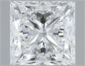 Diamante Natural 2.01 quilates, Princesa , Color E, claridad VS2 y certificado GIA