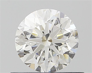 Picture of Natural Diamond 0.50 Carats, Round with Very Good Cut, G Color, VS2 Clarity and Certified by GIA