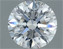 Natural Diamond 0.80 Carats, Round with Very Good Cut, F Color, SI2 Clarity and Certified by GIA