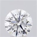 Lab Grown Diamond 2.72 Carats, Round with Ideal Cut, D Color, IF Clarity and Certified by IGI