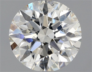 Foto Diamante Natural 0.90 quilates, Redondo , Color I, claridad SI2 y certificado GIA de