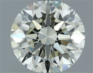 Foto Diamante Natural 0.71 quilates, Redondo , Color J, claridad VS1 y certificado IGI de