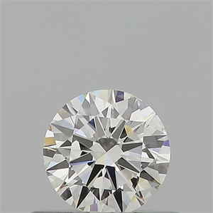 Picture of Natural Diamond 0.41 Carats, Round with Excellent Cut, H Color, VS1 Clarity and Certified by GIA