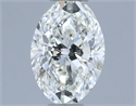 Diamante Natural 0.70 quilates, Ovalado , Color H, claridad VVS1 y certificado IGI