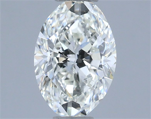 Picture of Natural Diamond 0.70 Carats, Oval with  Cut, H Color, VVS1 Clarity and Certified by IGI