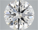 Lab Grown Diamond 7.07 Carats, Round with Ideal Cut, G Color, VS2 Clarity and Certified by IGI