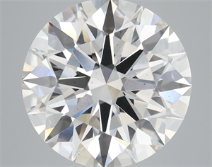 Picture of Lab Grown Diamond 7.07 Carats, Round with Ideal Cut, G Color, VS2 Clarity and Certified by IGI