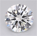 Del inventario de diamantes de laboratorio, 2.70 quilates, Redondo , Color F, claridad VVS2 y certificado IGI