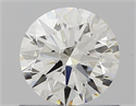 Natural Diamond 0.70 Carats, Round with Excellent Cut, I Color, VS1 Clarity and Certified by GIA