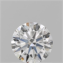 Natural Diamond 0.70 Carats, Round with Excellent Cut, H Color, VVS1 Clarity and Certified by GIA