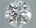Natural Diamond 2.93 Carats, Round with Excellent Cut, G Color, VS2 Clarity and Certified by GIA
