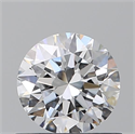 Natural Diamond 0.70 Carats, Round with Excellent Cut, E Color, VVS1 Clarity and Certified by GIA