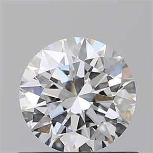 Picture of Natural Diamond 0.70 Carats, Round with Excellent Cut, E Color, VVS1 Clarity and Certified by GIA