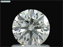 Natural Diamond 0.93 Carats, Round with Excellent Cut, I Color, VS1 Clarity and Certified by GIA