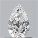 Diamante Natural 0.50 quilates, De pera , Color D, claridad VS1 y certificado GIA