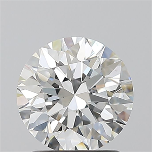 Foto Diamante Natural 1.50 quilates, Redondo , Color F, claridad SI1 y certificado GIA de