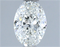 Diamante Natural 0.90 quilates, Ovalado , Color H, claridad VVS2 y certificado IGI