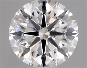 Foto Diamante Natural 0.41 quilates, Redondo , Color E, claridad SI1 y certificado GIA de