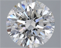 Diamante Natural 1.70 quilates, Redondo , Color H, claridad SI1 y certificado GIA