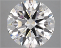 Del inventario de diamantes de laboratorio, 3.71 quilates, Redondo , Color F, claridad SI1 y certificado IGI