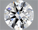 Natural Diamond 0.50 Carats, Round with Excellent Cut, G Color, SI1 Clarity and Certified by GIA