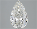 Diamante Natural 4.01 quilates, De pera , Color H, claridad SI1 y certificado IGI