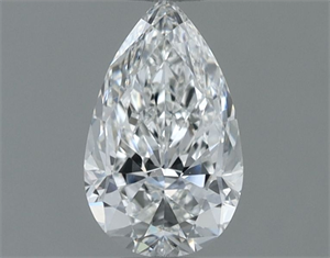 Picture of Natural Diamond 0.70 Carats, Pear with  Cut, G Color, VVS2 Clarity and Certified by GIA