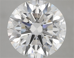 Picture of Lab Grown Diamond 5.57 Carats, Round with Ideal Cut, E Color, VVS2 Clarity and Certified by IGI