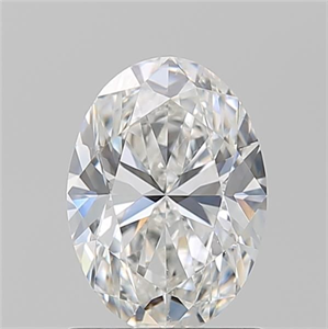 Picture of Natural Diamond 1.21 Carats, Oval with  Cut, F Color, SI1 Clarity and Certified by GIA