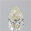 Diamante Natural 5.07 quilates, De pera , Color K, claridad VS1 y certificado IGI