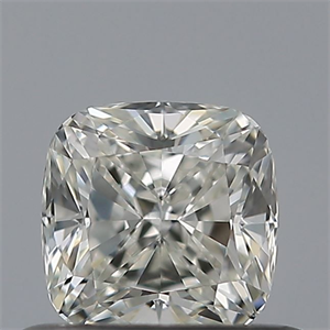 Foto Diamante Natural 0.50 quilates, Del cojín , Color H, claridad VVS1 y certificado GIA de