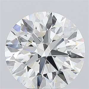 Picture of Lab Grown Diamond 8.02 Carats, Round with Ideal Cut, G Color, VS1 Clarity and Certified by IGI
