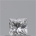 Diamante Natural 0.28 quilates, Princesa , Color D, claridad VS1 y certificado GIA