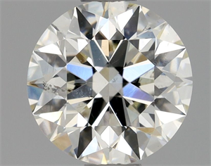 Foto Diamante Natural 0.80 quilates, Redondo , Color J, claridad SI2 y certificado GIA de