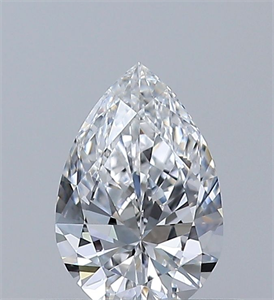 Picture of Natural Diamond 0.40 Carats, Pear with  Cut, D Color, VS1 Clarity and Certified by GIA