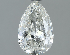 Picture of Natural Diamond 1.00 Carats, Pear with  Cut, H Color, VVS2 Clarity and Certified by IGI