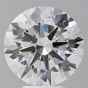 Picture of Lab Grown Diamond 5.59 Carats, Round with Ideal Cut, E Color, VVS2 Clarity and Certified by IGI