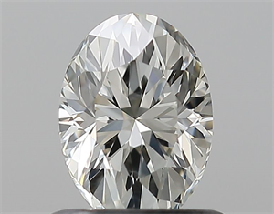 Picture of Natural Diamond 0.81 Carats, Oval with  Cut, K Color, SI1 Clarity and Certified by GIA