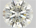 Diamante Natural 0.71 quilates, Redondo , Color K, claridad VS1 y certificado GIA