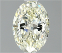 Natural Diamond 0.41 Carats, Oval with  Cut, I Color, SI1 Clarity and Certified by IGI