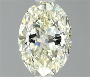 Picture of Natural Diamond 0.41 Carats, Oval with  Cut, I Color, SI1 Clarity and Certified by IGI