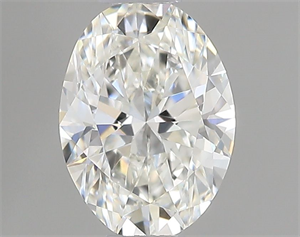 Picture of Natural Diamond 0.45 Carats, Oval with  Cut, H Color, VS1 Clarity and Certified by GIA