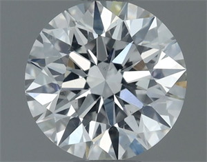 Foto Diamante Natural 0.58 quilates, Redondo , Color G, claridad SI1 y certificado IGI de