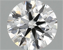 Del inventario de diamantes de laboratorio, 0.97 quilates, Redondo , Color E, claridad VS1 y certificado IGI