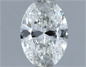 Diamante Natural 0.77 quilates, Ovalado , Color I, claridad IF y certificado IGI