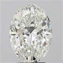 Diamante Natural 2.53 quilates, Ovalado , Color H, claridad SI2 y certificado GIA