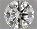 Natural Diamond 0.50 Carats, Round with Excellent Cut, K Color, VS2 Clarity and Certified by GIA