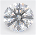 Del inventario de diamantes de laboratorio, 3.37 quilates, Redondo , Color D, claridad VVS2 y certificado GIA