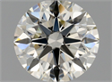 Diamante Natural 0.58 quilates, Redondo , Color J, claridad VVS1 y certificado GIA